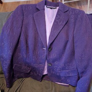 Purple Women's Skirt Suit